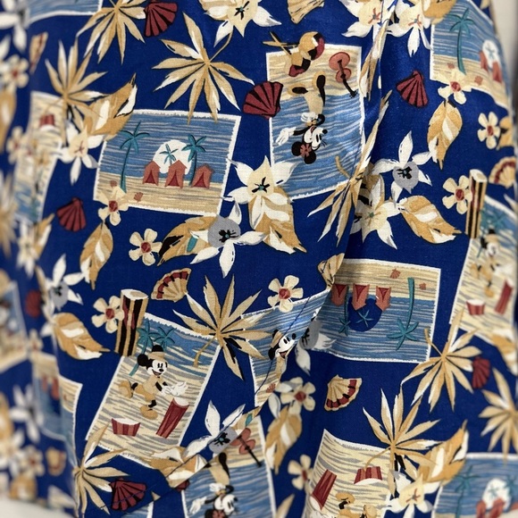 Disney Blue and Gold Geometric Print Ensemble - Picture 3 of 16